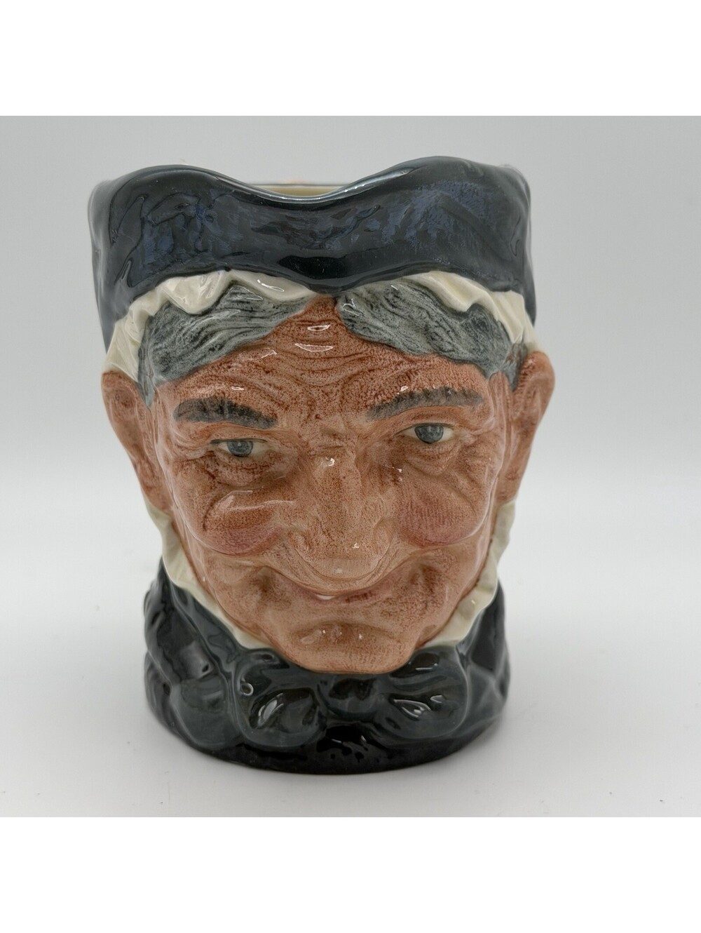 Vintage Royal Doulton Granny D5521 Large Character Toby Jug England 6.25 Inch